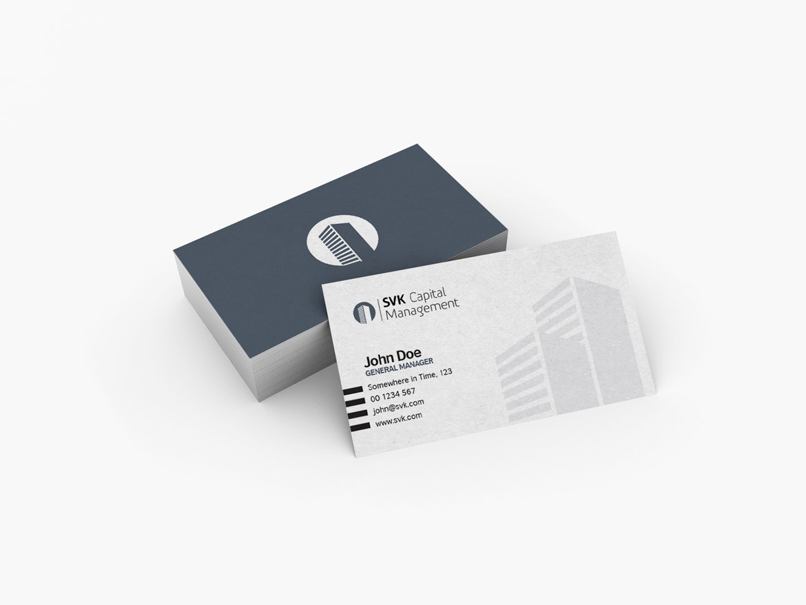 SVK Business Card Design