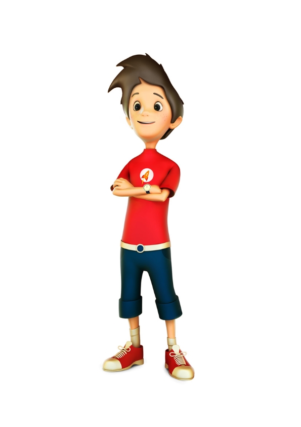 Cool Kid, 3D Character