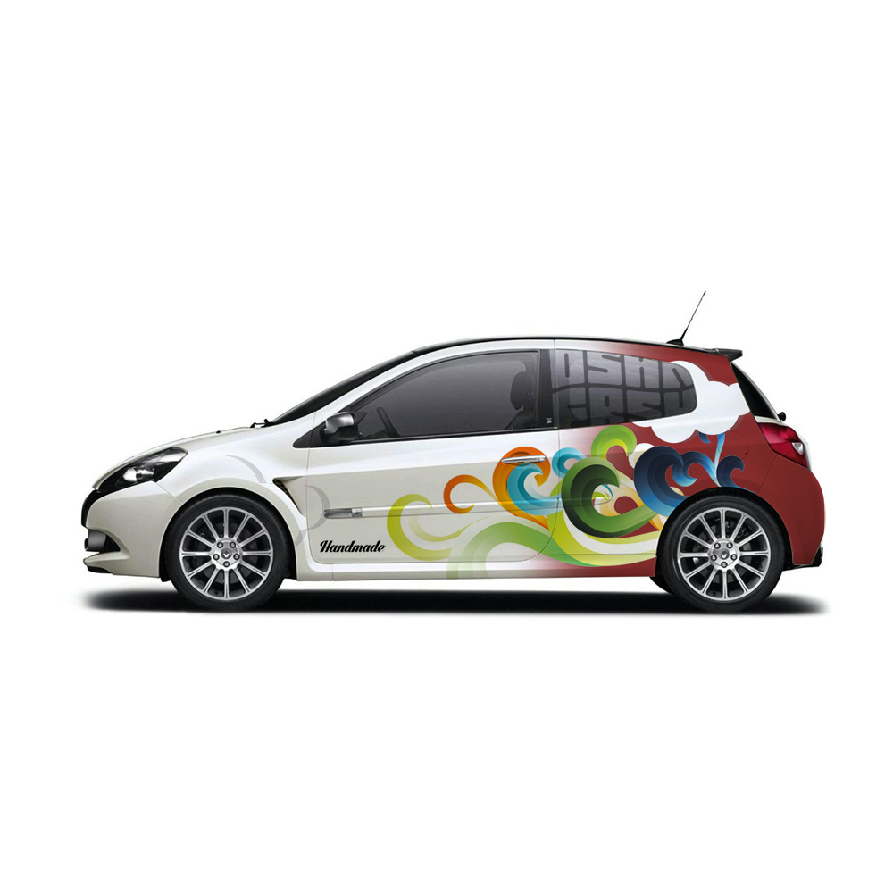 Oshn Frsh Car Wrap Design