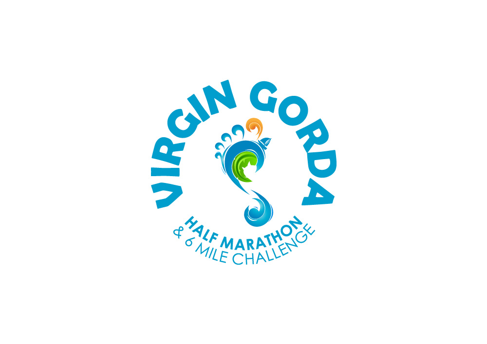 Virgin Gorda Marathon Logo Design